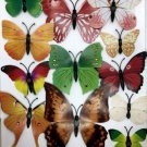 12 Pcs Butterfly Wall Stickers Magnetic Decals