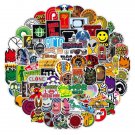 Cool Brand Stickers 100Pcs Teens Skate Stickers For Laptop Water Bott