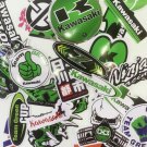 Lot Set Of 40 Vinyl Motorcycle Motocross Decals Stickers Racing Atv Utv Dirtbike