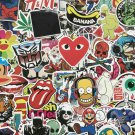 100 Pack Vinyl Skateboard Stickers Bomb Luggage Laptop Graffiti Decals Cool