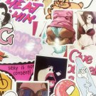 96 Pack Vinyl Adult Stickers Bomb Sexy Girls Women Skateboard Laptop Decals