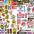 80Pcs Jdm Stickers Pack Vinyl Helmet Racing Motorcycle Motocross Atv Utv Decals
