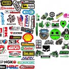 80Pcs Jdm Stickers Pack Helmet Racing Vinyl Motorcycle Motocross Utv Atv Decals