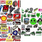 80Pcs Jdm Stickers Pack Helmet Racing Motorcycle Motocross Vinyl Utv Atv Decals