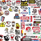 80Pcs Jdm Stickers Pack Racing Motorcycle Helmet Motocross Utv Atv Vinyl Decals