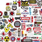 80Pcs Vinyl Jdm Stickers Pack Racing Motorcycle Motocross Helmet Utv Atv Decals
