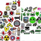 80Pcs Vinyl Jdm Stickers Pack Racing Motorcycle Motocross Helmet Atv Utv Decals