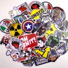 40Pcs Jdm Stickers Bomb Pack Motorcycle Racing Car Motocross Helmet Dope Decals