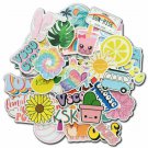 50Pcs Vinyl Vsco Sticker For Luggage Laptop Guitar Skateboard Decals Pack