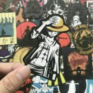 100Pcs Anime One Piece Stickers Bomb Luffy Skateboard Laptop Luggage Decals Pack