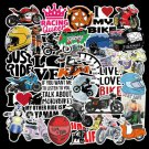 50Pcs Vinyl Motorcycle Stickers Bomb Laptop Luggage Skateboard Bike Decals Pack
