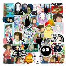 50 Spirited Away No Face Man Anime Stickers Pack Vinyl Luggage Laptop Decals