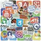 50X Developer Programming Sticker Java Php Linux Bitcoin Ubuntu Geek For Laptop