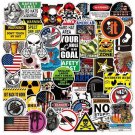 100 Pack Hard Hat Stickers Construction Electrician Helmet Tool Box Funny Decals