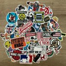 50Pcs Funny Electrician Hvac Tech Worker Themed Waterproof Sticker Pack