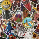 100Pcs Mixed Random Waterproof Sticker Pack For Skateboard Longboard