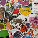 50Pcs Cute Kids Mixed Cartoon Themed Waterproof Stickers Pack Animals Aliens Dog