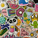 50Pcs Cute Kids Mixed Variety Themed Waterproof Sticker Pack Skateboard Decals