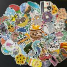 100Pcs Random Nature Outdoors Themed Waterproof Sticker Pack Skateboard Decals