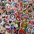 100Pcs Mixed Hypebeast Skateboard Themed Waterproof Stickers Pack Longboards
