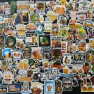 100Pcs Funny St Patrick'S Day And Oktoberfest Germany Themed Waterproof Sticker