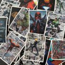 25Pcs Marvel Comic Poster Superhero Themed Waterproof Stickers Pack Batman