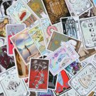 50Pcs Tarot Cards Stickers Pack Funny Style Good For Laptop Water Bottle Luggage