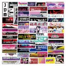 66Pcs Japanese Jdm Graffiti Stickers For Car Motorcycle Laptop Luggage Decor Diy
