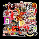 50Pcs Cccp Graffiti Stickers Decals For Laptop Bicycle Luggage Skateboard Helmet
