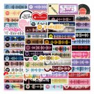 68Pcs Music Notation Stickers For Phone Guitar Luggage Laptop Water Bottle Decor