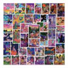 50Pcs Girls Smoking Graffiti Stickers Decor For Skateboard Helmet Luggage Laptop