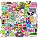 50Pcs Vsco Graffiti Vinyl Stickers For Phone Guitar Laptop Luggage Water Bottle