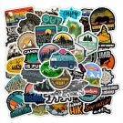 50Pcs Wilderness Adventure Vinyl Stickers Graffiti Diy Laptop Luggage Motorcycle