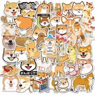 50Pcs Corgi Graffiti Vinyl Stickers For Laptop Luggage Skateboard Bicycle Phone