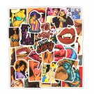 50Pcs Sexy Girls Stickers Vinyl Decals For Skateboard Motorcycle Laptop Luggage