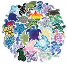 41Pcs Colorful Turtle Stickers Vinyl Decals For Skateboard Phone Laptop Luggage