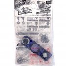 Custom Metal Stone Beyblade Face Bolts, OCEAN BLUE, BBG-15 Gift Boys Kids