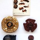Ninja Salamander  Shinobi Saramanda SW145SD, BRONZE WBBA G1 3rd Prize, Zero-G Shogun Steel Beyblade 