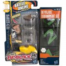 Metal Fusion 'Beyblade Tournament Set' w Rock Scorpio BB-65 & Bey Deck Case Gift Boys Kids