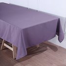 5 Amethyst 60X102 Rectangle Polyester Tablecloths Wedding Catering Supplies