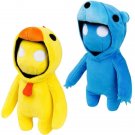 Gang Beasts Yellow Chicken Blue Bear Plush 8" Doll Gaming Character Set 7N3Yzq1 For Gift