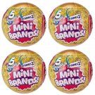 Zuru 5 Surprise Series 2 Mini Shopping Br&S 4-Pack Gold Capsule Toy 7G32Zm1 For Gift