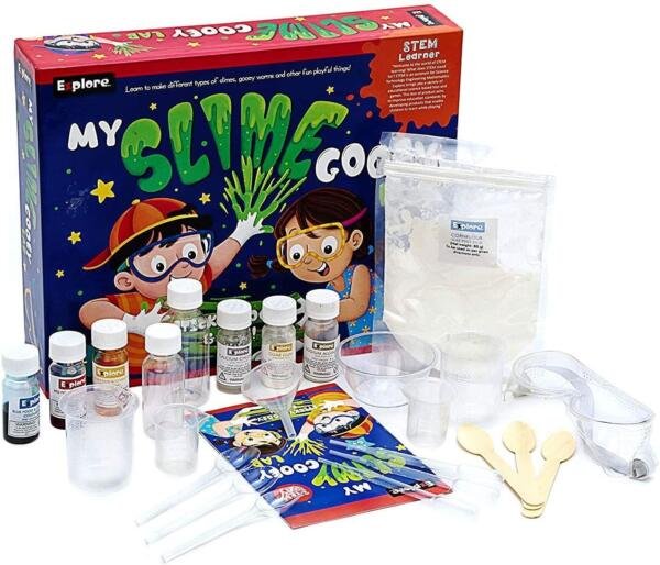 Explore Stem Learner My Slime Gooey Lab Science Making Kit Mighty Mojo 7Gaizx1 For Gift