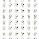 48 Snoopy Woodstock Envelope Seals Labels Stickers 1.2" Round