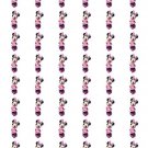 48 Minnie Mouse Pink Dress Envelope Seals Labels Stickers 1.2" Round