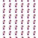48 Minnie Mouse Pink Envelope Seals Labels Stickers 1.2" Round