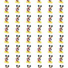 48 Mickey Mouse Envelope Seals Labels Stickers 1.2" Round