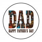 30 1.5" Thank You Dad Fathers Day Tools Labels Round Stickers Envelope Seals
