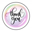 30 1.5" Bubble Thank You Envelope Seals Shipping Favor Labels Stickers Seals