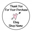 30 Thank You For Your Ebay Order 1.5 Inch Labels Round Stickers